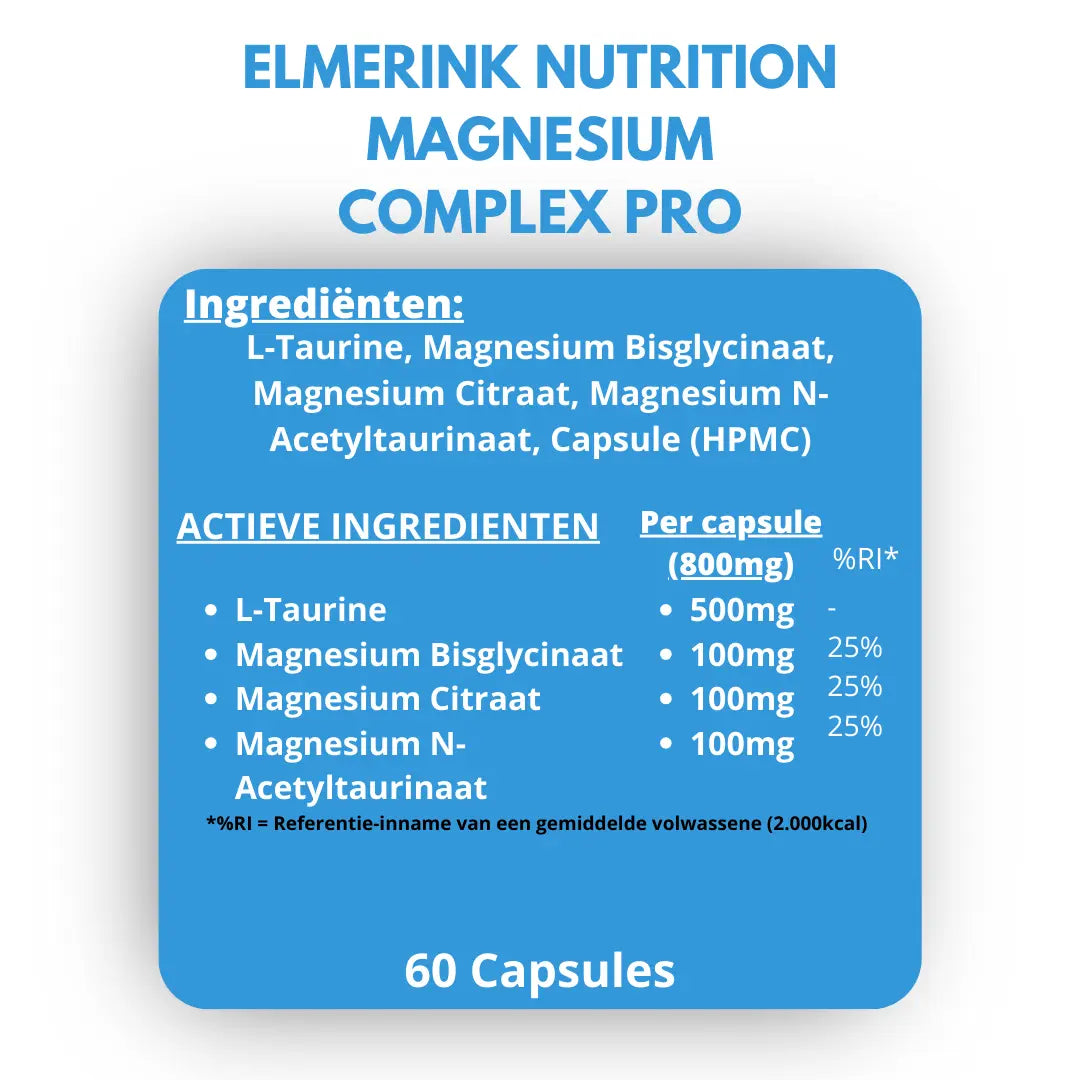 Magnesium-Citraat-Etiket