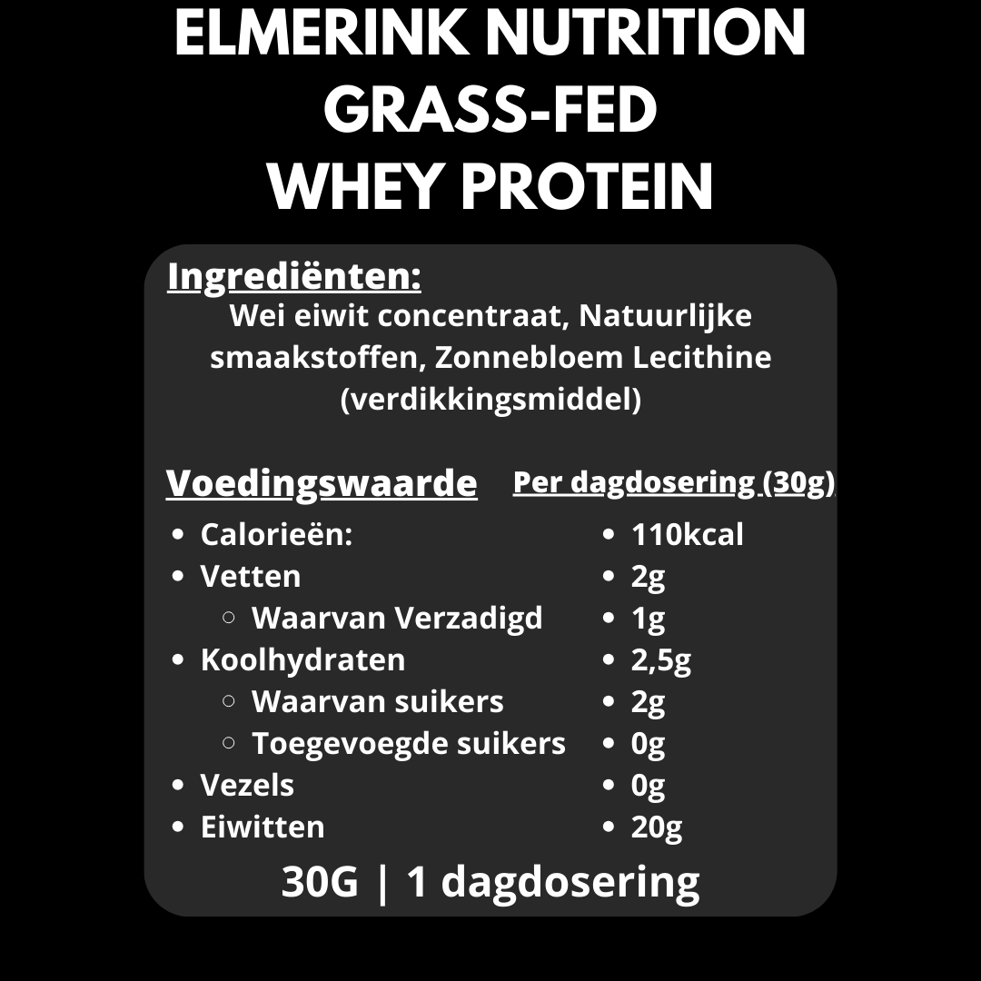Grass-Fed Whey Protein - Sample.