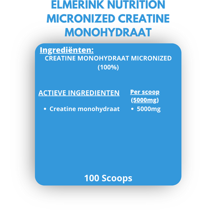 Micronized Creatine Monohydraat - 500 Gram