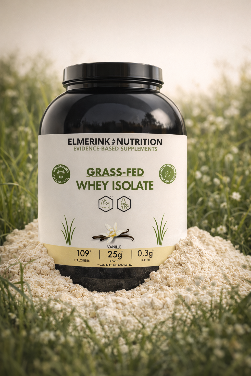 Grass-fed whey protein