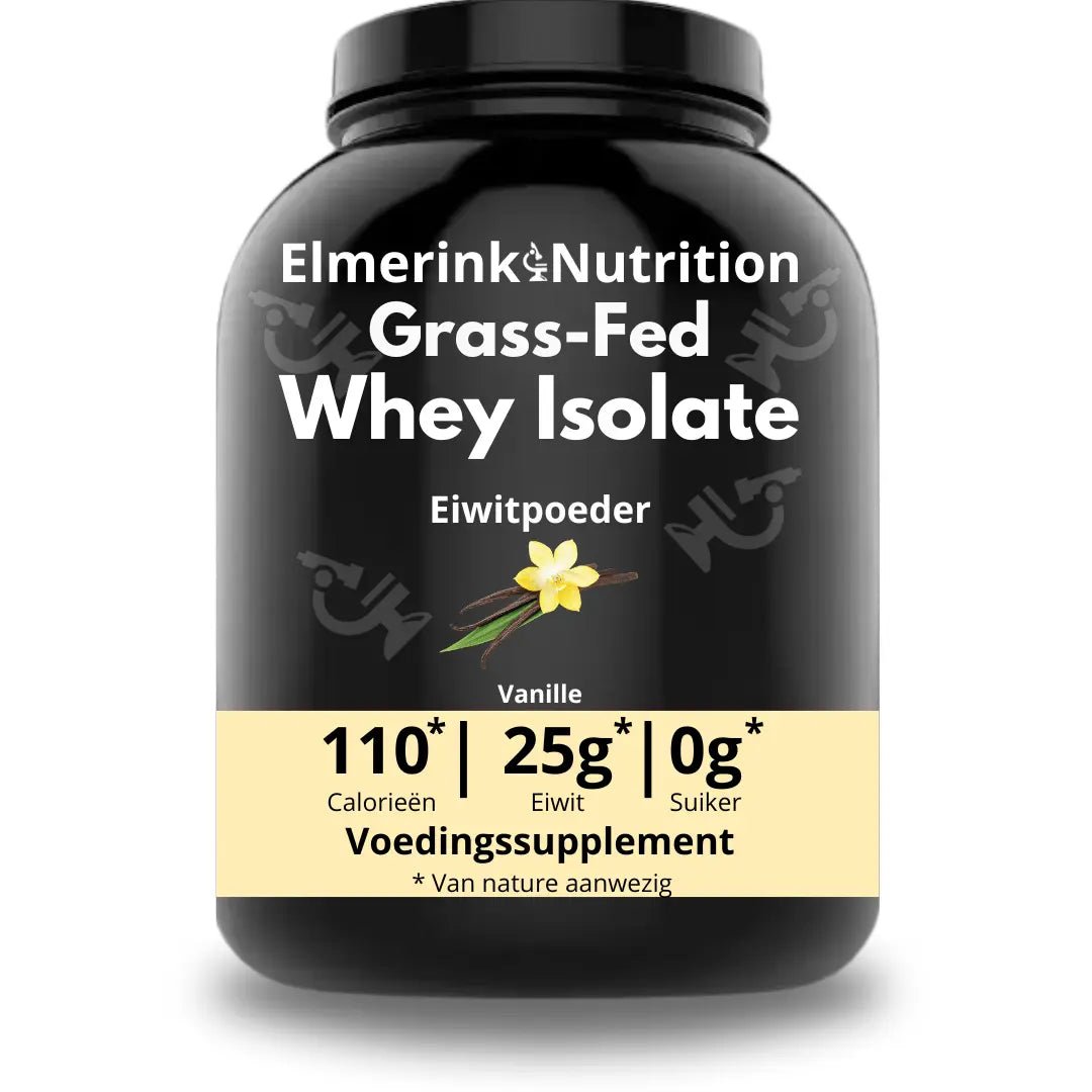 Grass - Fed Whey Isolate - 2,2kg - Elmerink Nutrition