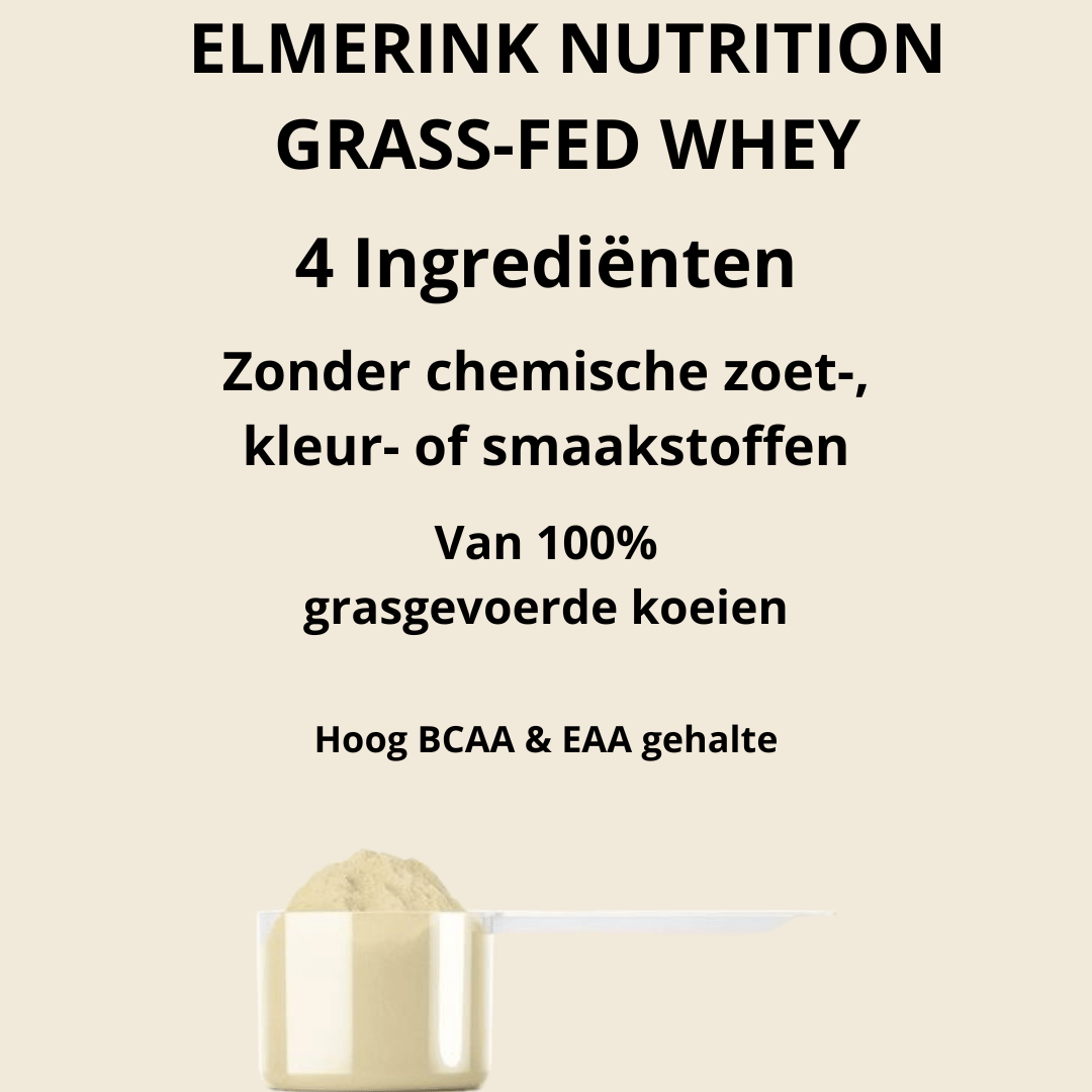 Grass - Fed Whey Isolate - 2,2kg - Elmerink Nutrition