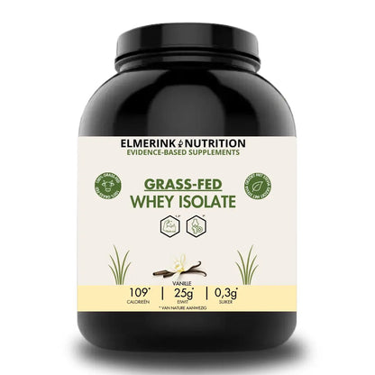 Grass - Fed Whey Isolate - Stevia - 2,2kg - Elmerink Nutrition