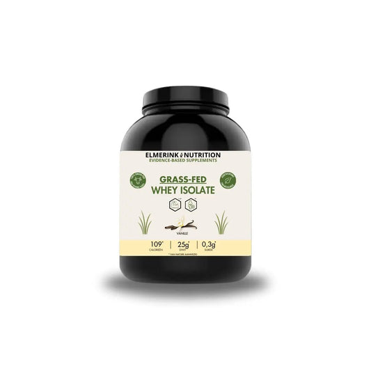 Grass - Fed Whey Isolate - Zoetstofvrij - 907g - Elmerink Nutrition