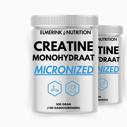 Micronized Creatine Monohydraat - 1000 Gram - Elmerink Nutrition