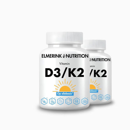 Vitamine D3 K2 (2 potten) - Elmerink Nutrition