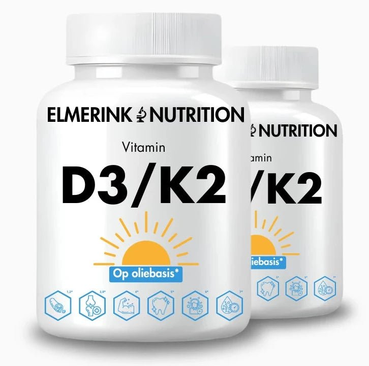 Vitamine D3 K2 (2 potten) - Elmerink Nutrition